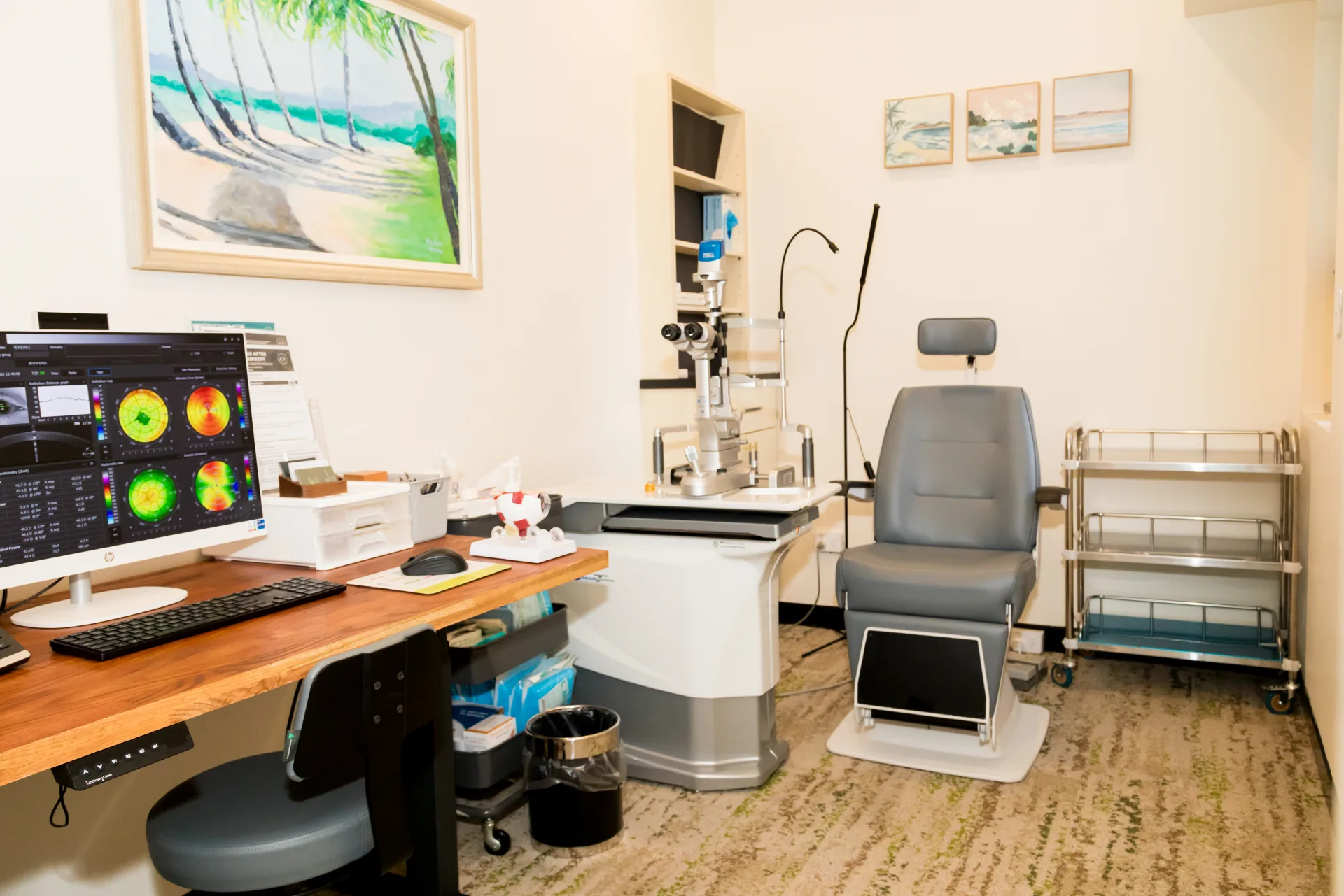 Advanced eye-care technology and consulting environment