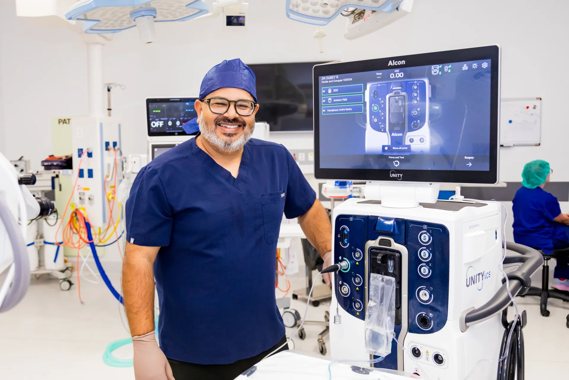 Specialist eye examination and clinical care