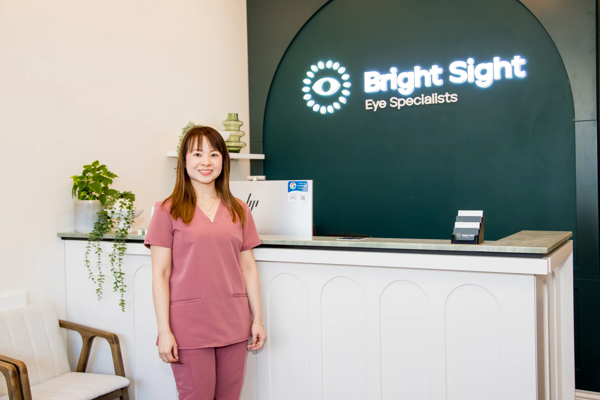 Bright Sight specialist eye-care team