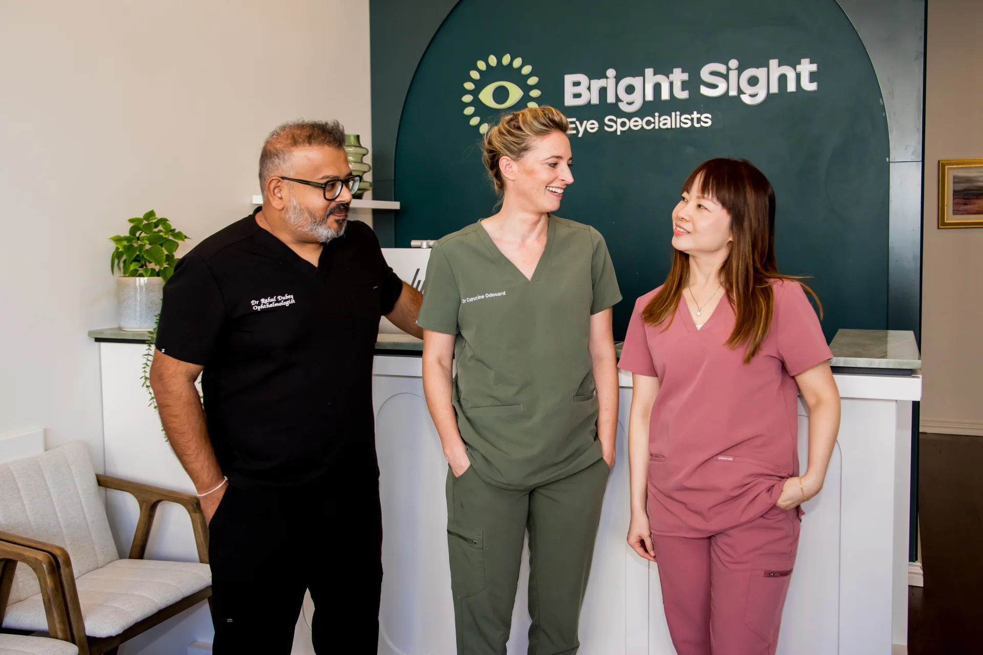 Bright Sight specialist eye-care team