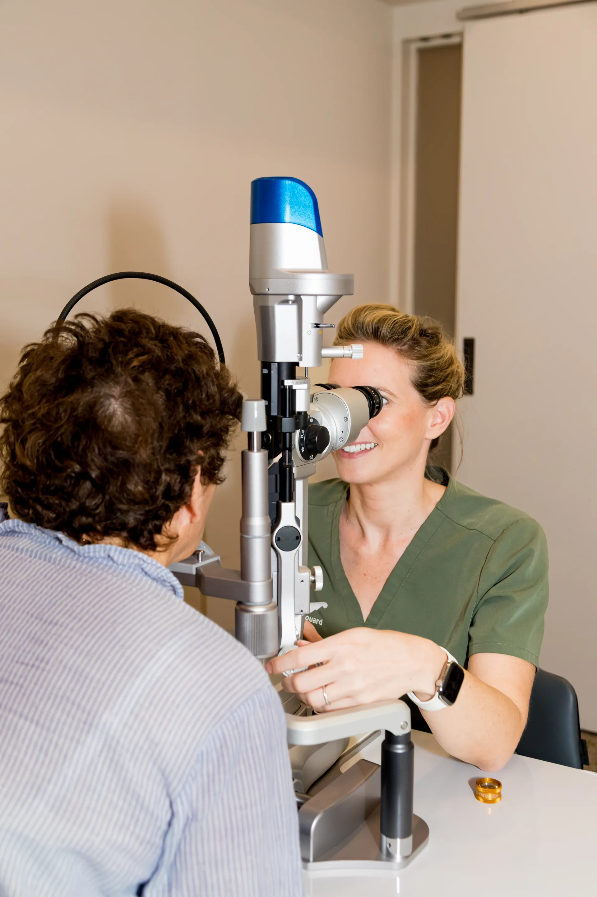 Specialist eye examination and clinical care