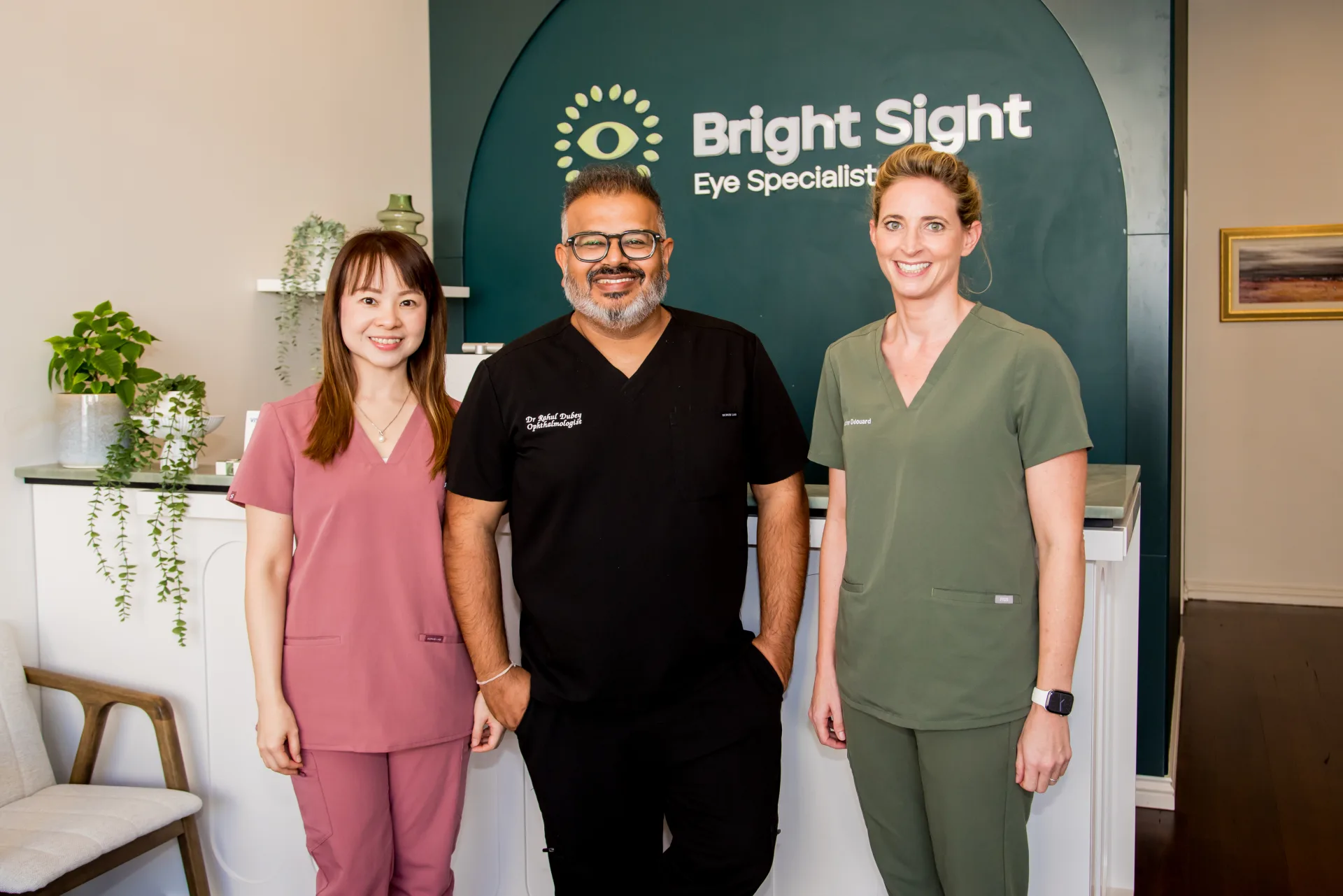 Bright Sight specialist eye-care team