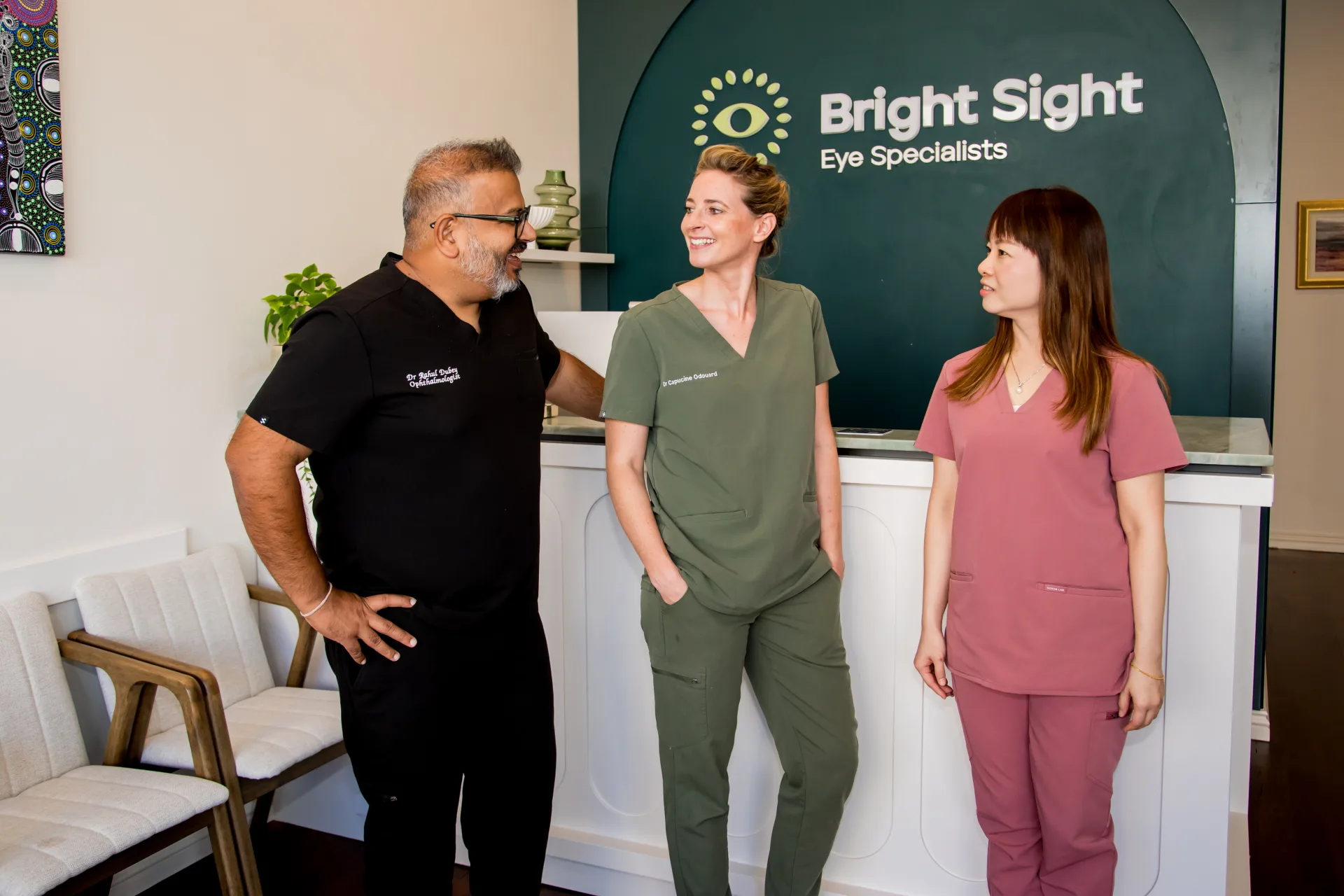 Bright Sight specialist eye-care team